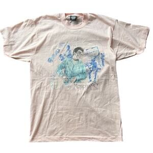 Vintage Elvis t-shirt, Betty Harper 1990 Sz Lg, Screen Stars single stitch tee